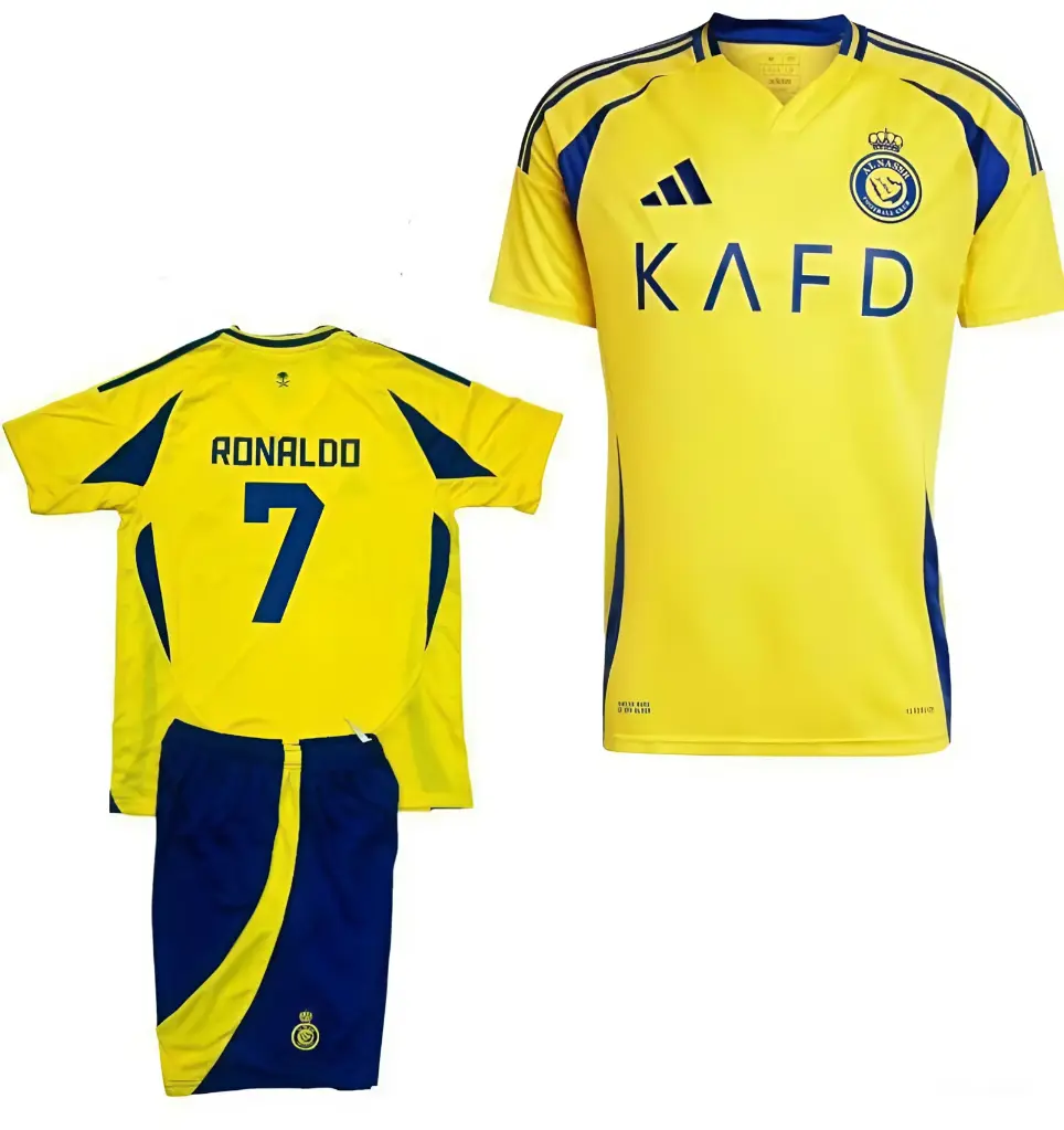 Cristiano Ronaldo - Al Nassr FC Season 24/25 Home Jersey (With Shorts)