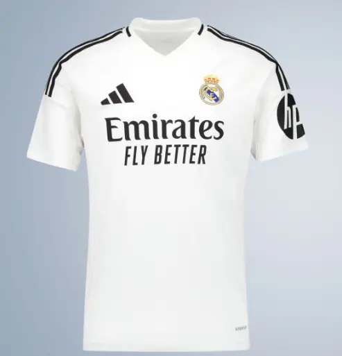 Real Madrid Season 24/25 Home Jersey (With Shorts , Customizable) 