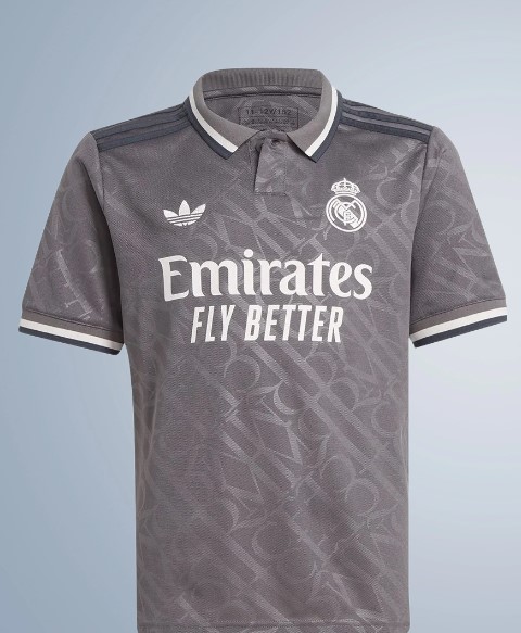 Real Madrid Season 24/25 Third Kit (With Shorts , Customizable) 