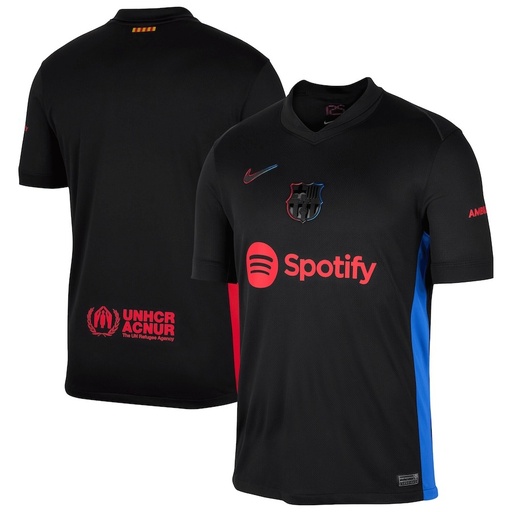 FC Barcelona Season 24/25 Away Jersey (Only Jersey, Customizable)